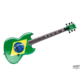 kytara Soulfly - Max Cavalera - ESP 'Brazilian Flag' style, XS WOOD-ART, Soulfly