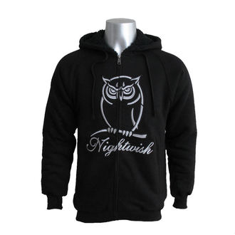 mikina pánská se zipem ZATEPLENÁ Nightwish 'Owl Deluxe Sherpa' - NUCLEAR BLAST, NUCLEAR BLAST, Nightwish