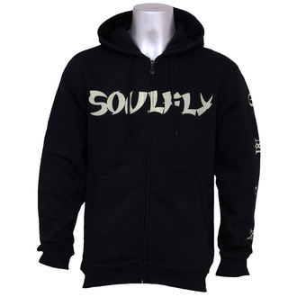 mikina pánská se zipem Soulfly 'Omen ', RAZAMATAZ, Soulfly