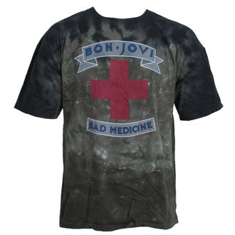tričko pánské Bon Jovi - Bad Medicine - LIQUID BLUE, LIQUID BLUE, Bon Jovi