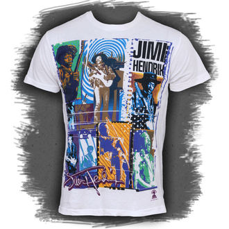 tričko pánské Jimi Hendrix - Hendrix Collage - LIQUID BLUE, LIQUID BLUE, Jimi Hendrix