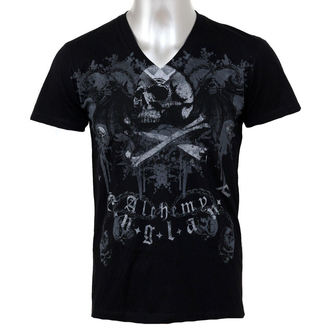 tričko pánské ALCHEMY GOTHIC - Bloody Death Baron - Black, ALCHEMY GOTHIC