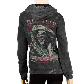 mikina dámská ALCHEMY GOTHIC - Roses Ripper - Black Tear, ALCHEMY GOTHIC