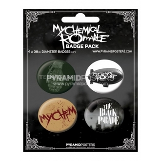 placky - My Chemical Romance - BP80165, PYRAMID POSTERS, My Chemical Romance