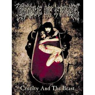 vlajka CRADLE OF FILTH HFL 179, HEART ROCK, Cradle of Filth